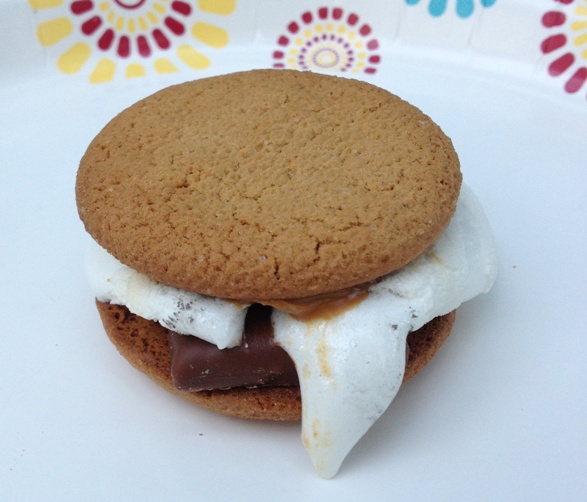 Ginger toffee s'more