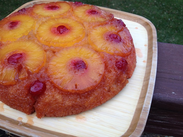 Homemade Pineapple Upside Down Cake